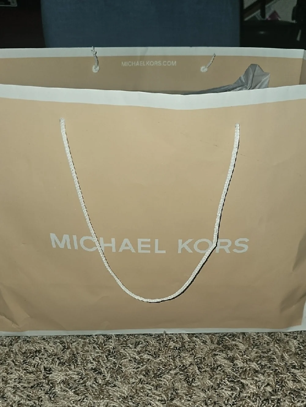 Michael Kors Men’s Red MK Signature Belt Bag - Picture 16 of 16